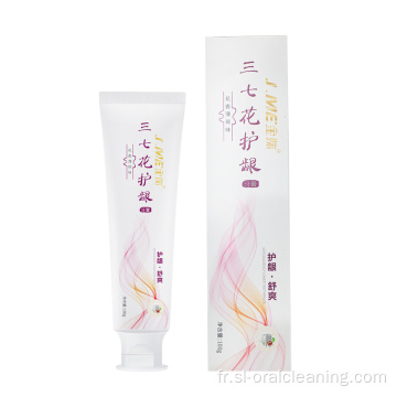 Dentifrice de protection gingival de fleur sanqi sœur doré